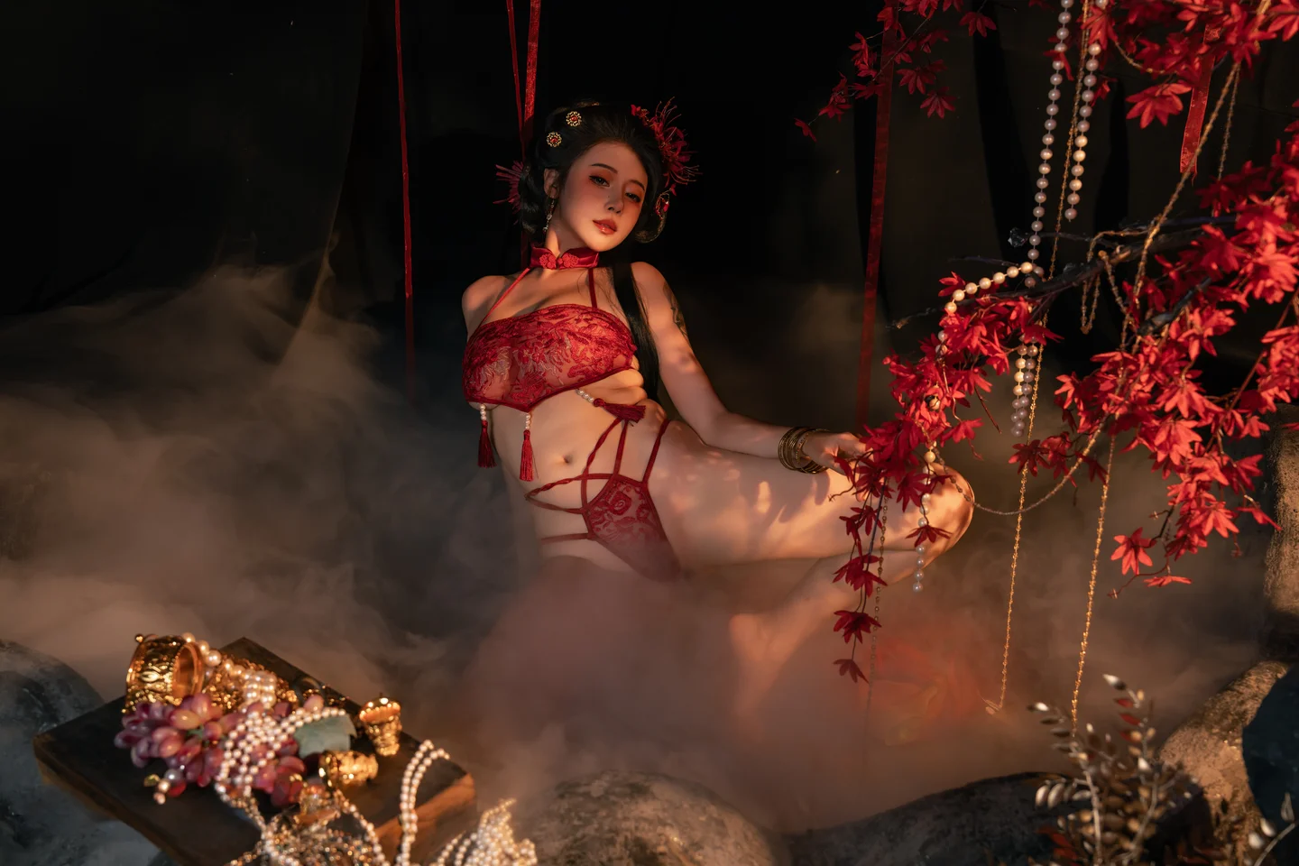 奈汐酱nice - No.113 流丹 [85P-2.20GB] tg@simisebaisi 【丝足阁】036.webp